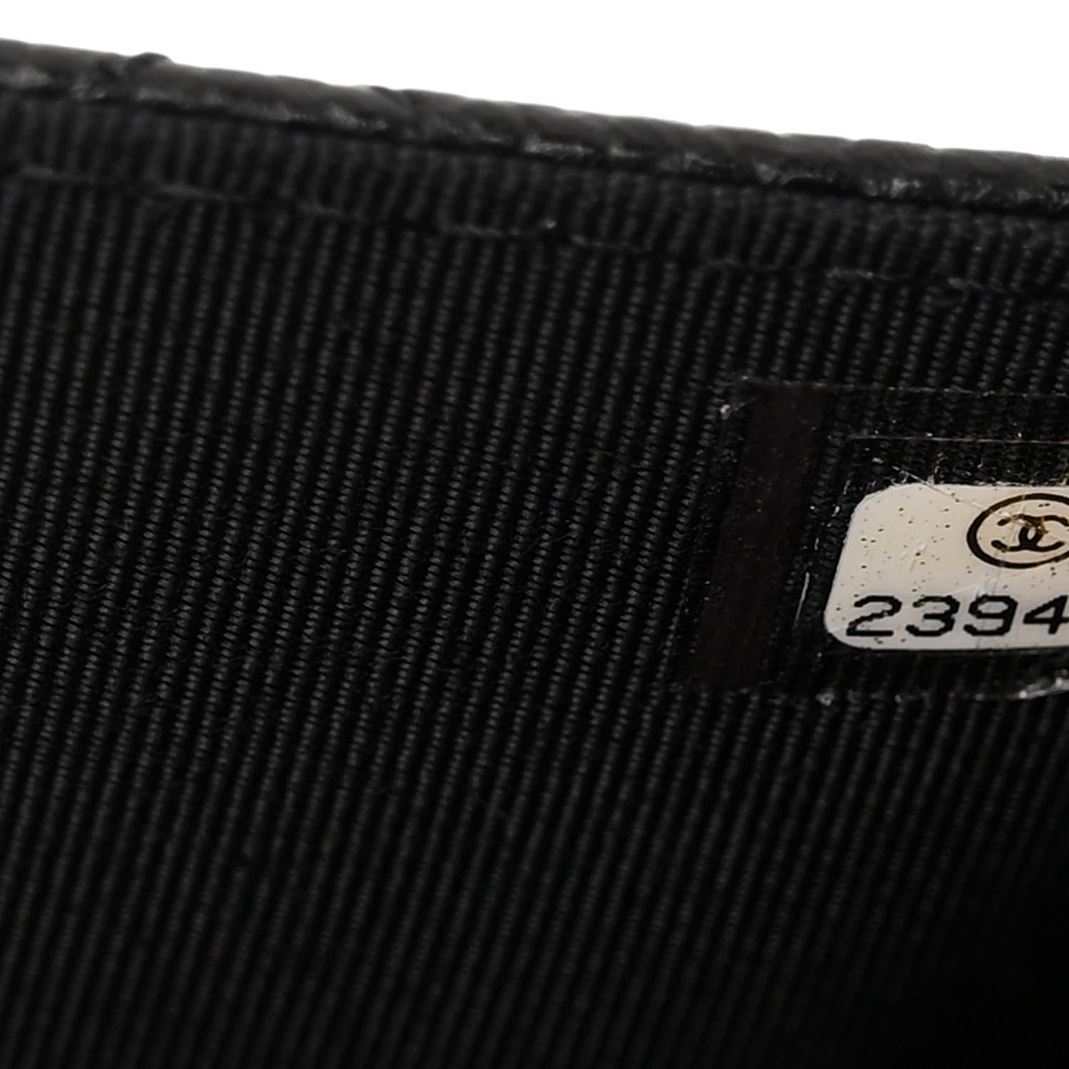 Chanel Caviar Quilted Wallet On Chain WOC Black 8 of 12
