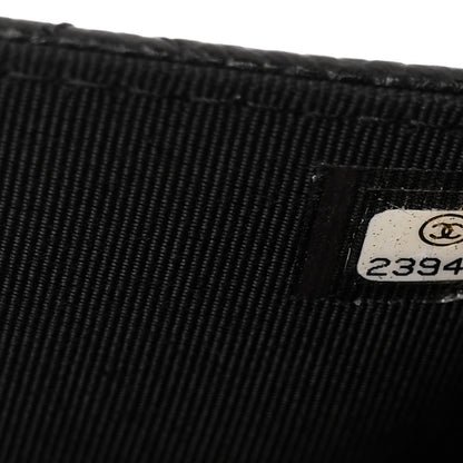 Chanel Caviar Quilted Wallet On Chain WOC Black 8 of 12