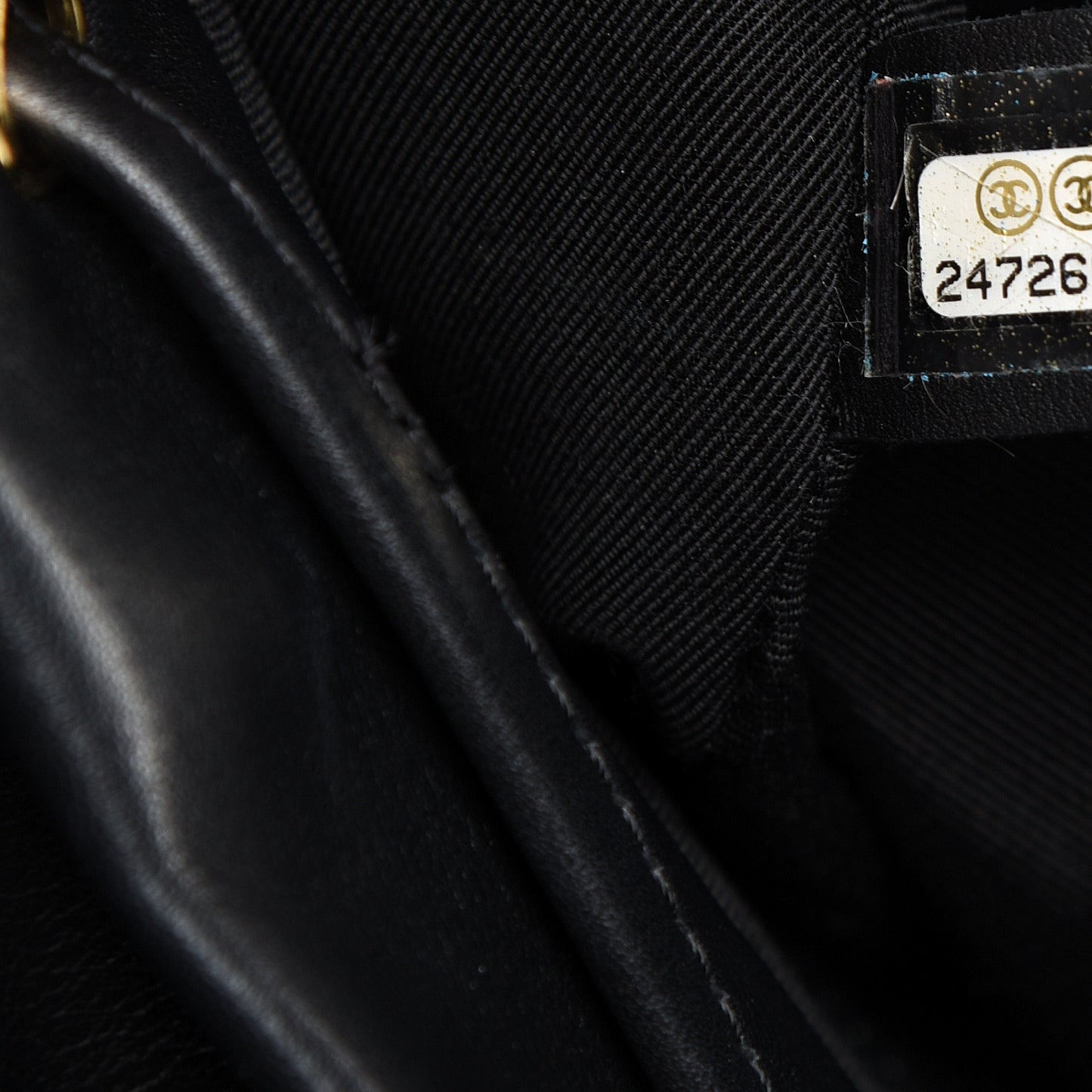 Lambskin Quilted Large Urban Spirit Backpack Black