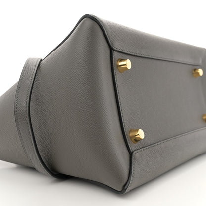 Celine Grained Calfskin Mini Belt Bag Grey 8 of 9