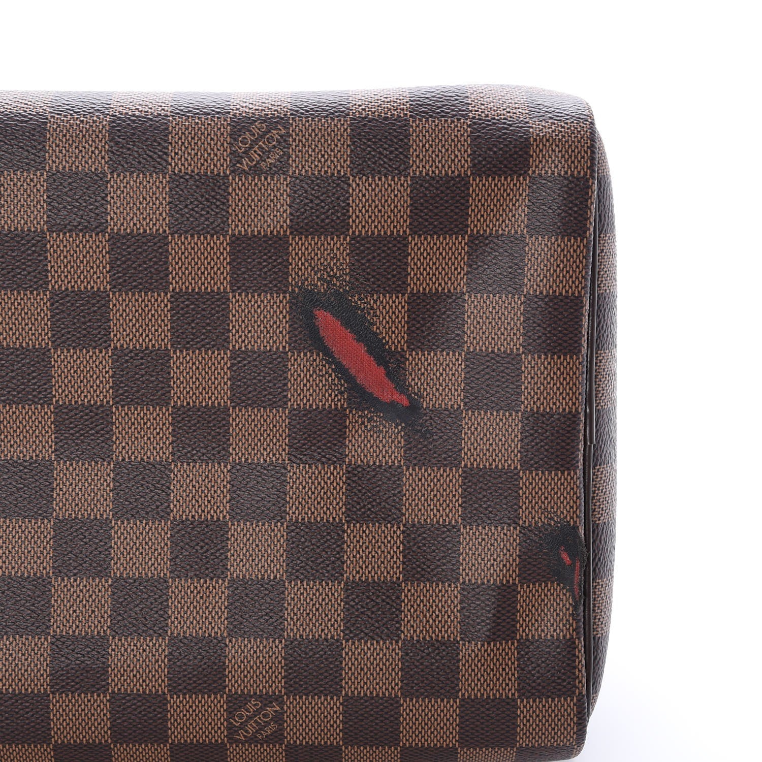 Louis Vuitton Damier Ebene Speedy 35 8 of 9