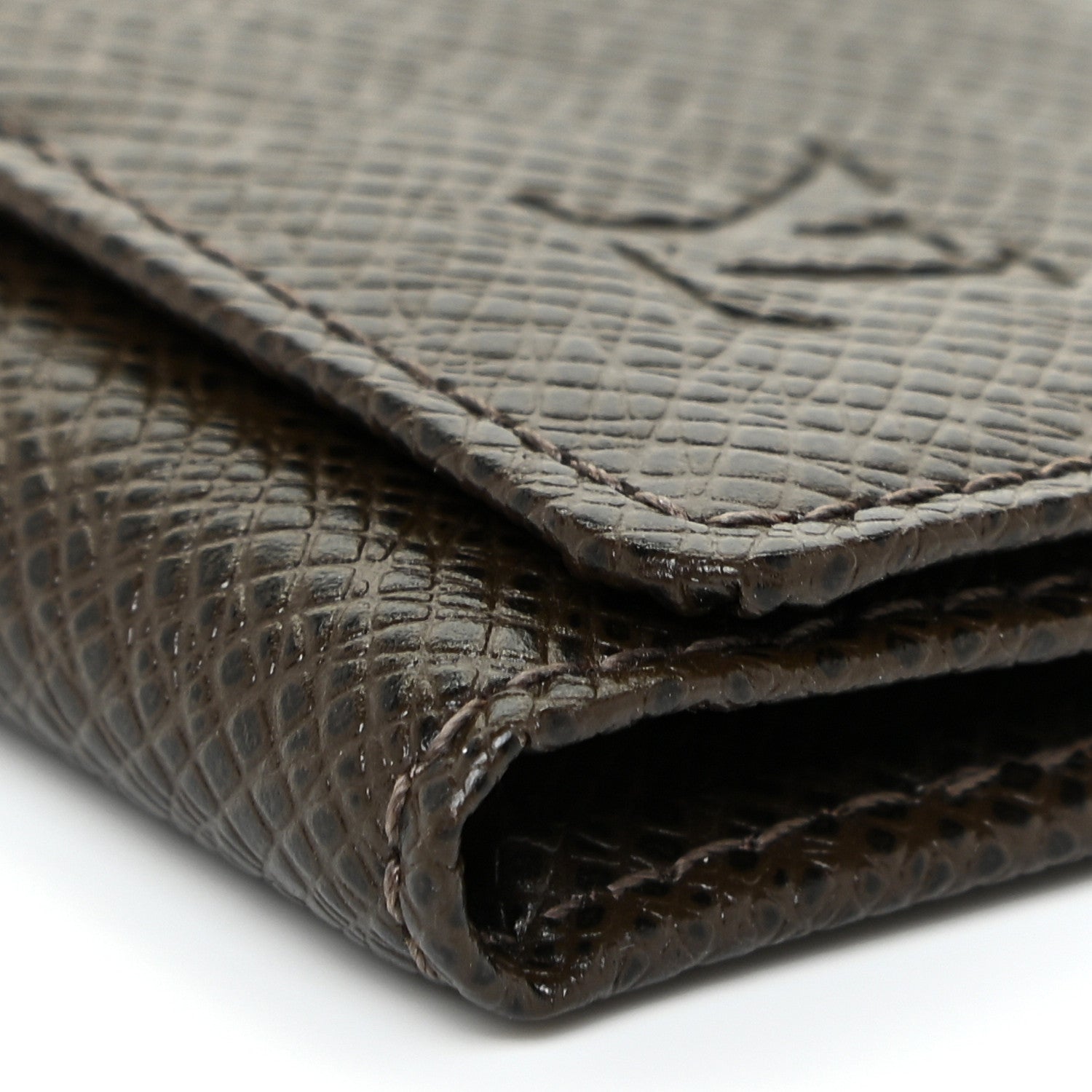 Louis Vuitton Taiga 4 Key Multicles Holder Acajou 6 of 8