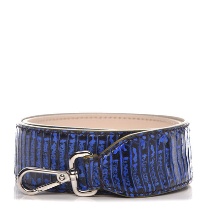 Fendi Elaphe Strap You Neon Blue 1 of 3