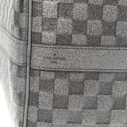 Louis Vuitton Damier Glitter Keepall Bandouliere 50 Silver 5 of 9