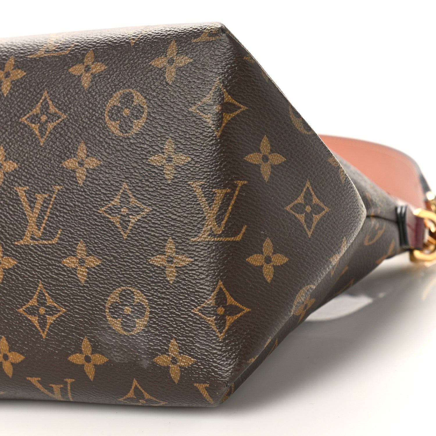 Louis Vuitton Monogram Beaubourg Hobo Mini Bordeaux Red Peach Safran 7 of 8