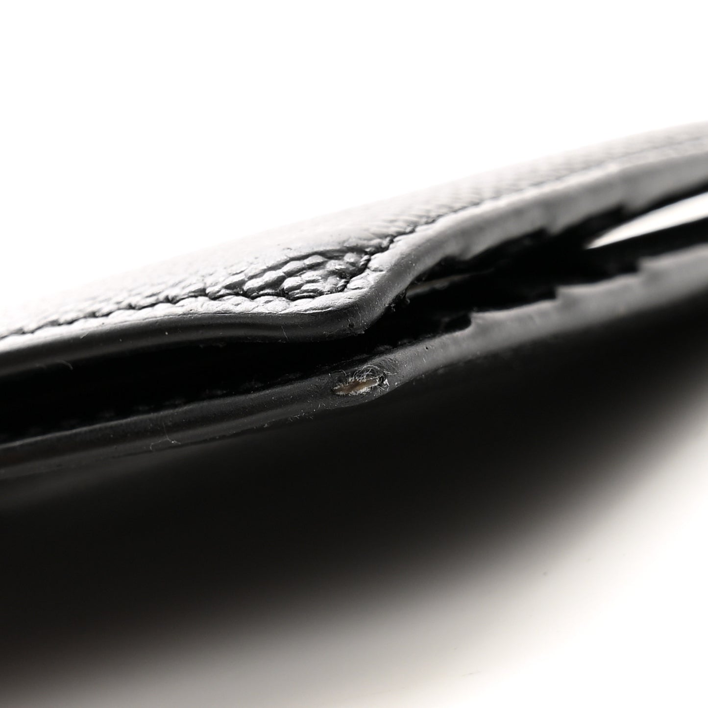 Grain De Poudre Bill Clip Card Case Black