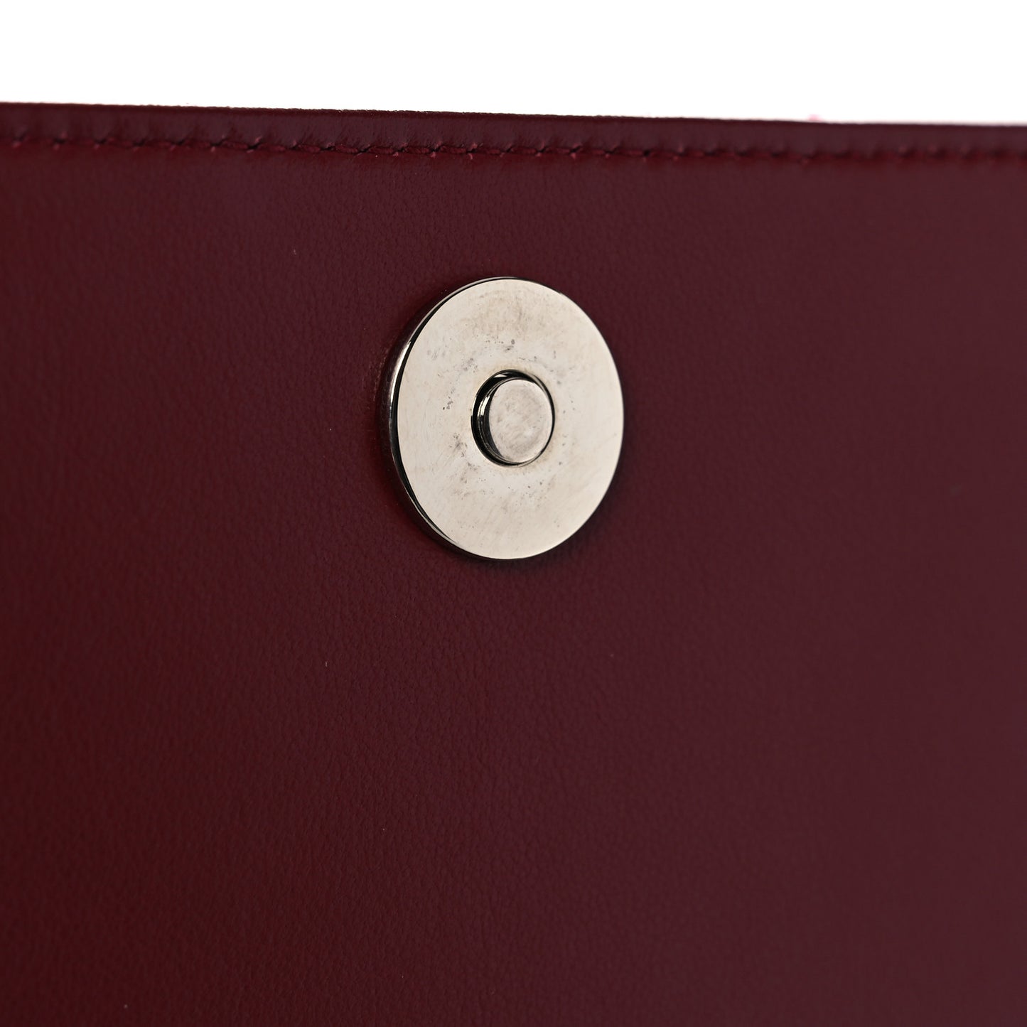 Patent Cannage Lady Dior Clutch Red
