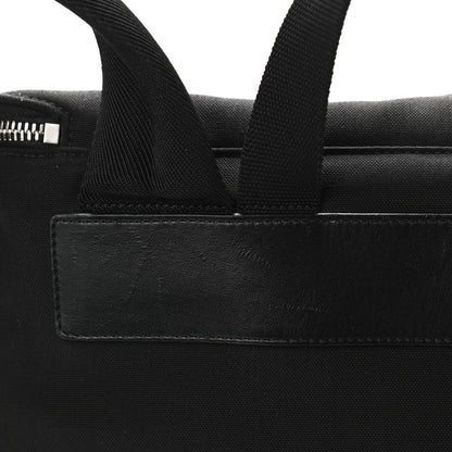 Saint Laurent Canvas Calfskin Sid Backpack Black 11 of 13