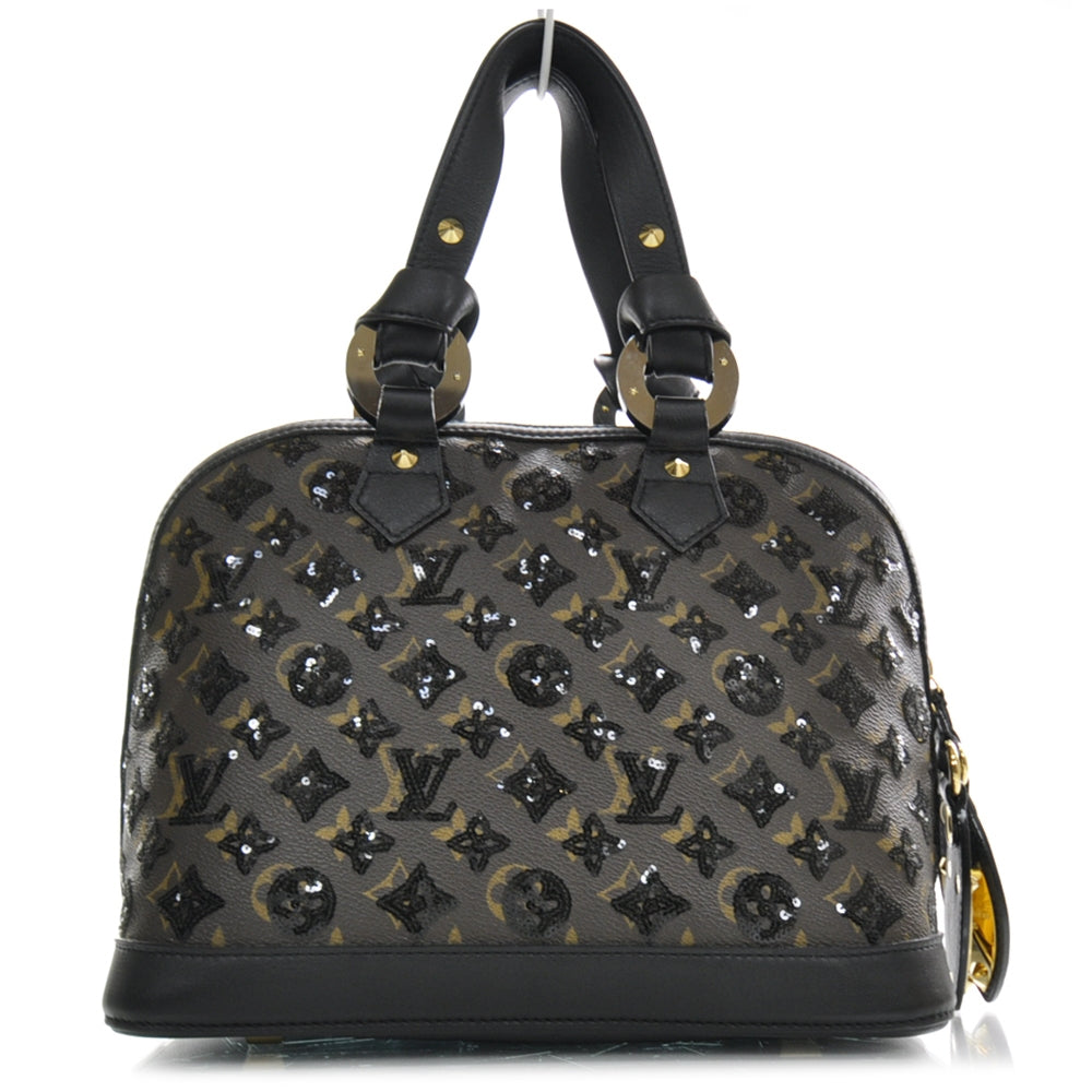 Monogram Sequins Eclipse Alma Black