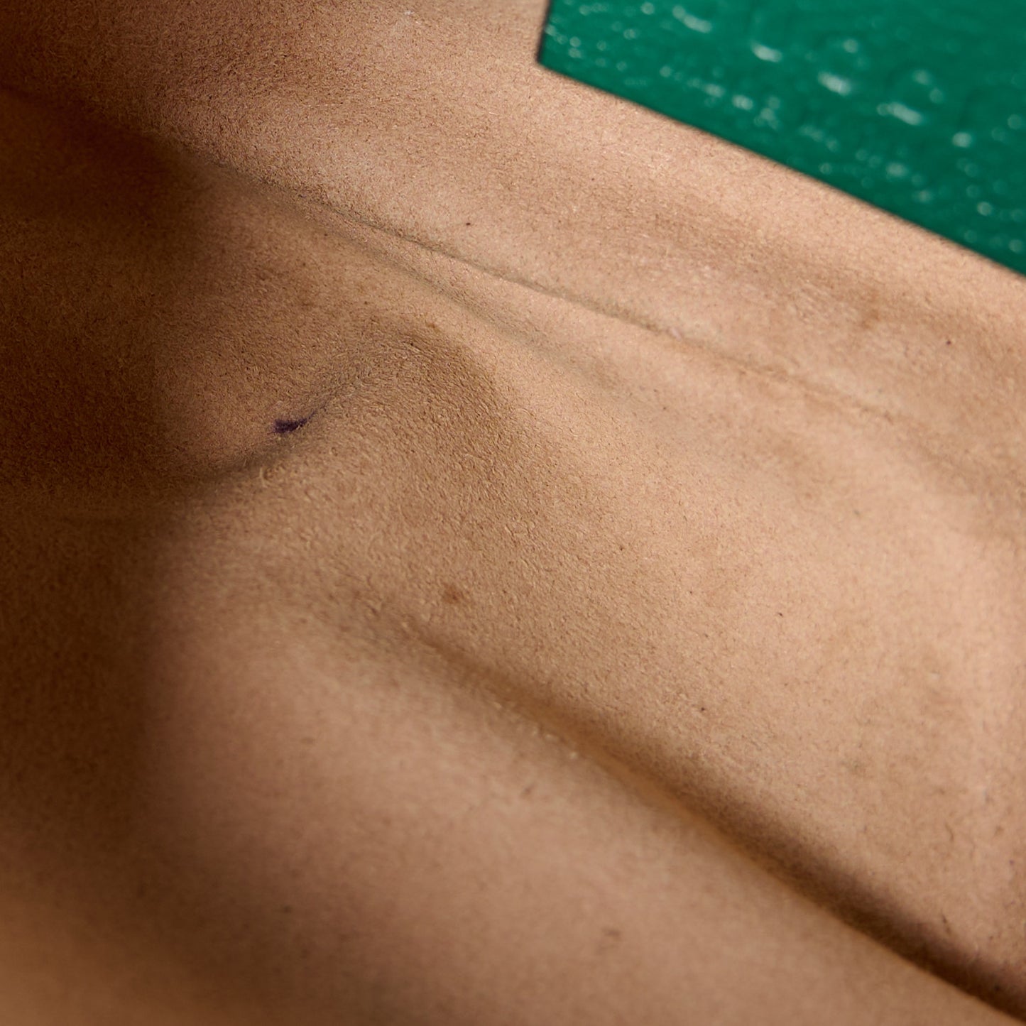 Azalea Calfskin Enamel Matelasse Diagonal Super Mini Torchon GG Marmont Shoulder Bag New Shamarock Emerald