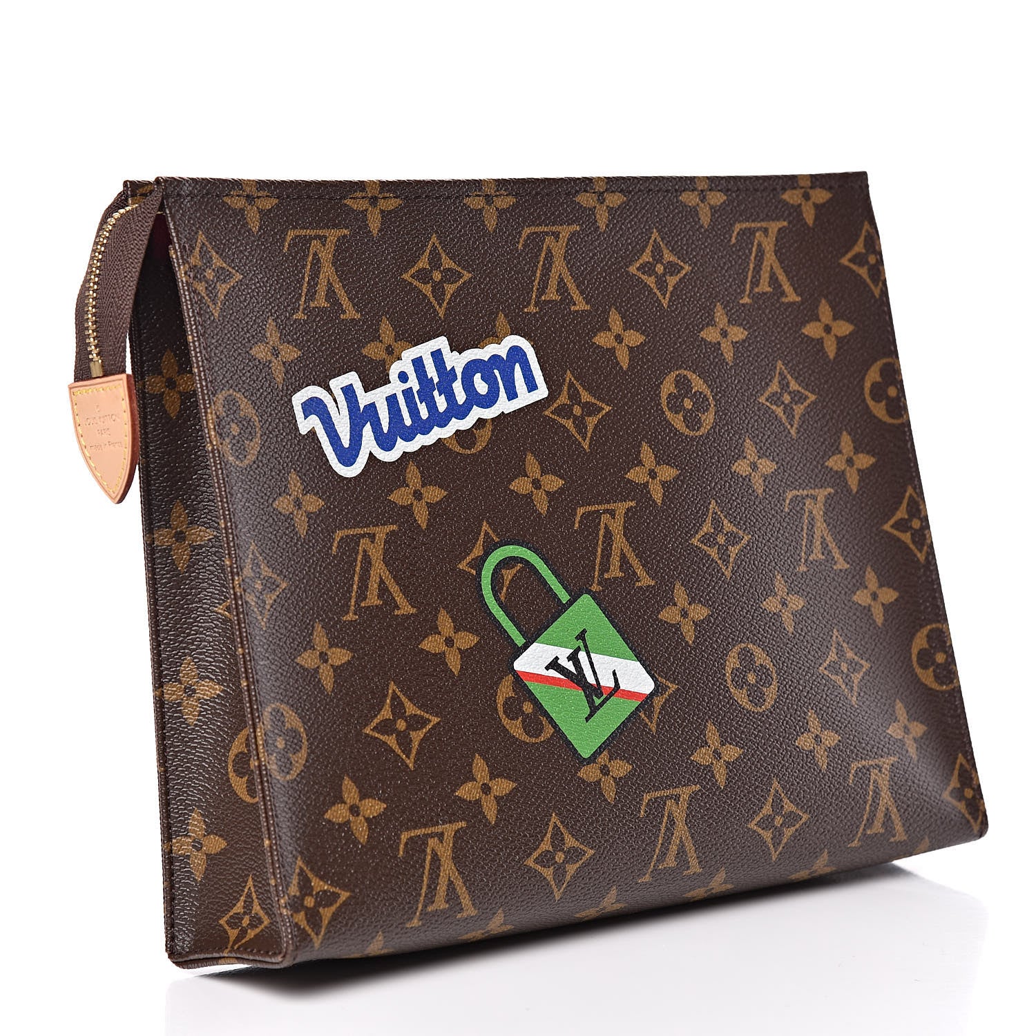 Louis Vuitton Monogram Travel Stickers Toiletry Pouch 26 3 of 8