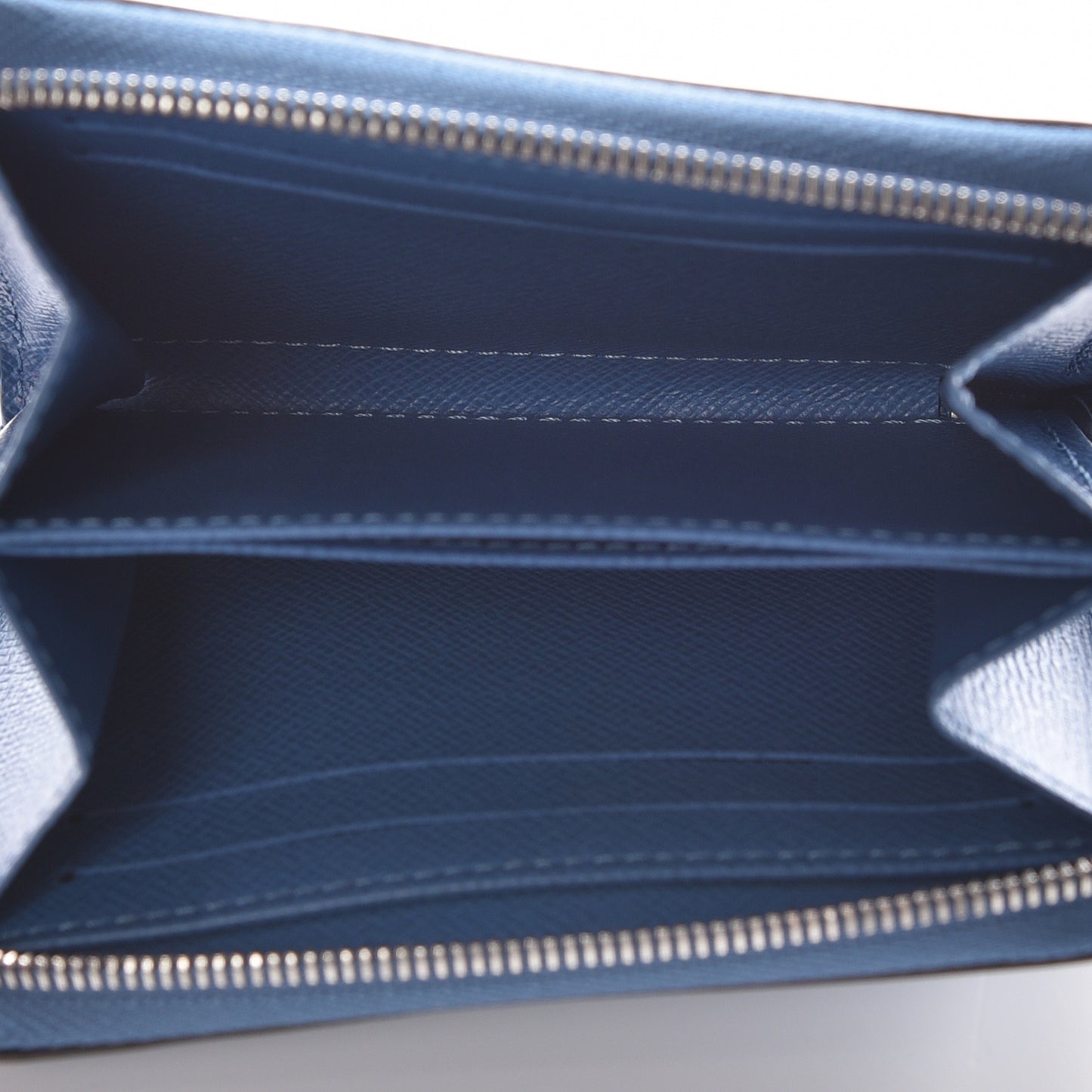 Epi Zippy Coin Purse Blue Jean