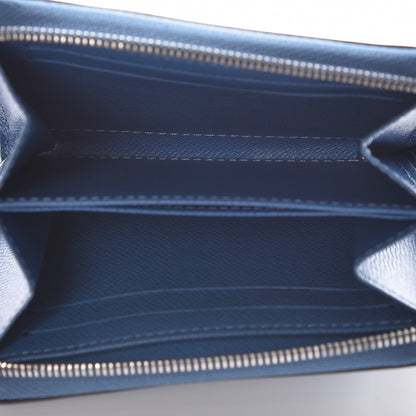 Louis Vuitton Epi Zippy Coin Purse Blue Jean 7 of 9