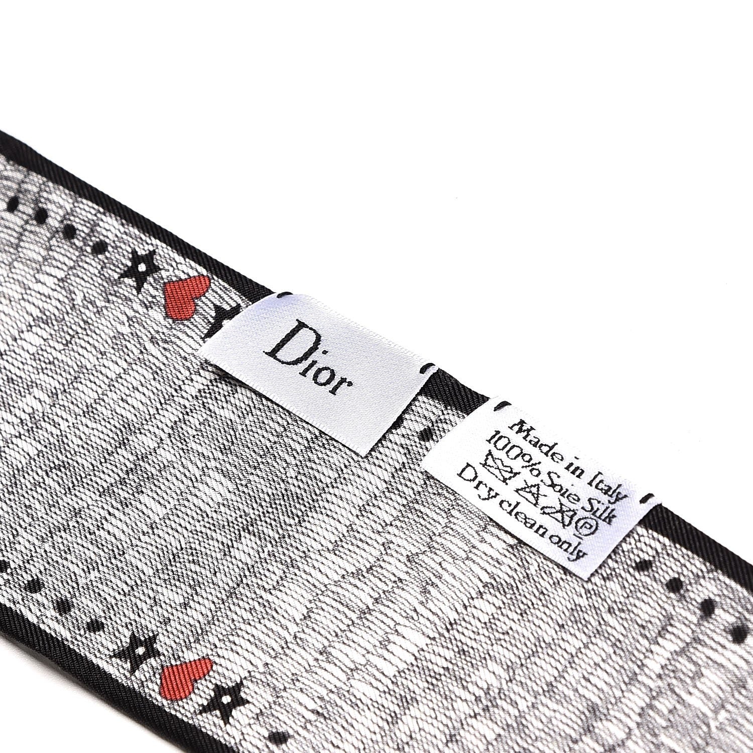 Christian Dior Silk L'Amoureux Mitzah Scarf 3 of 6