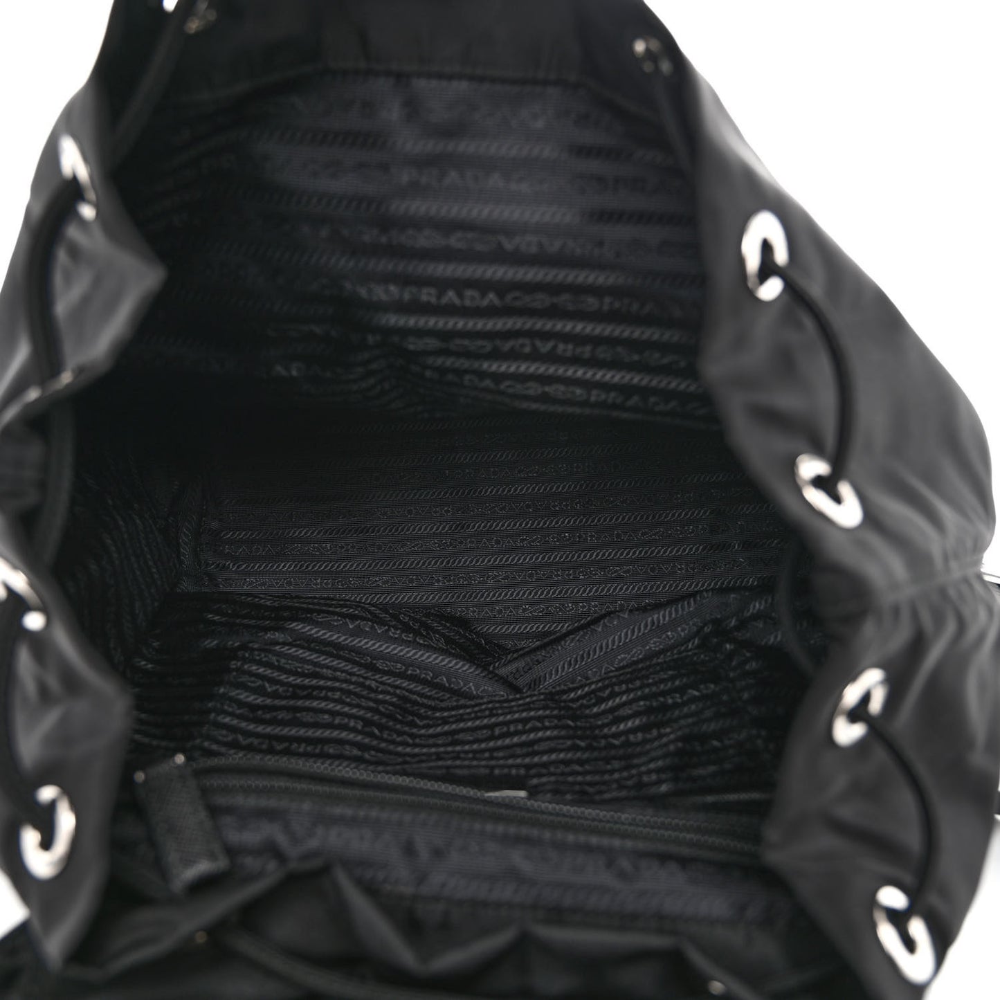 Nylon Vela Large Backpack Black