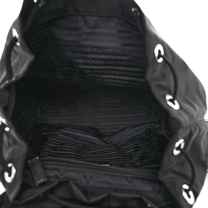 Prada Nylon Vela Large Backpack Black 5 of 10
