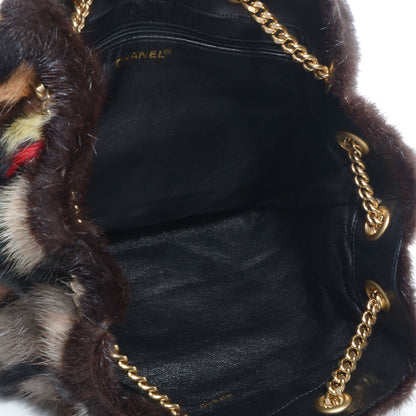 Chanel Multicolor Mink Fur 5 of 8