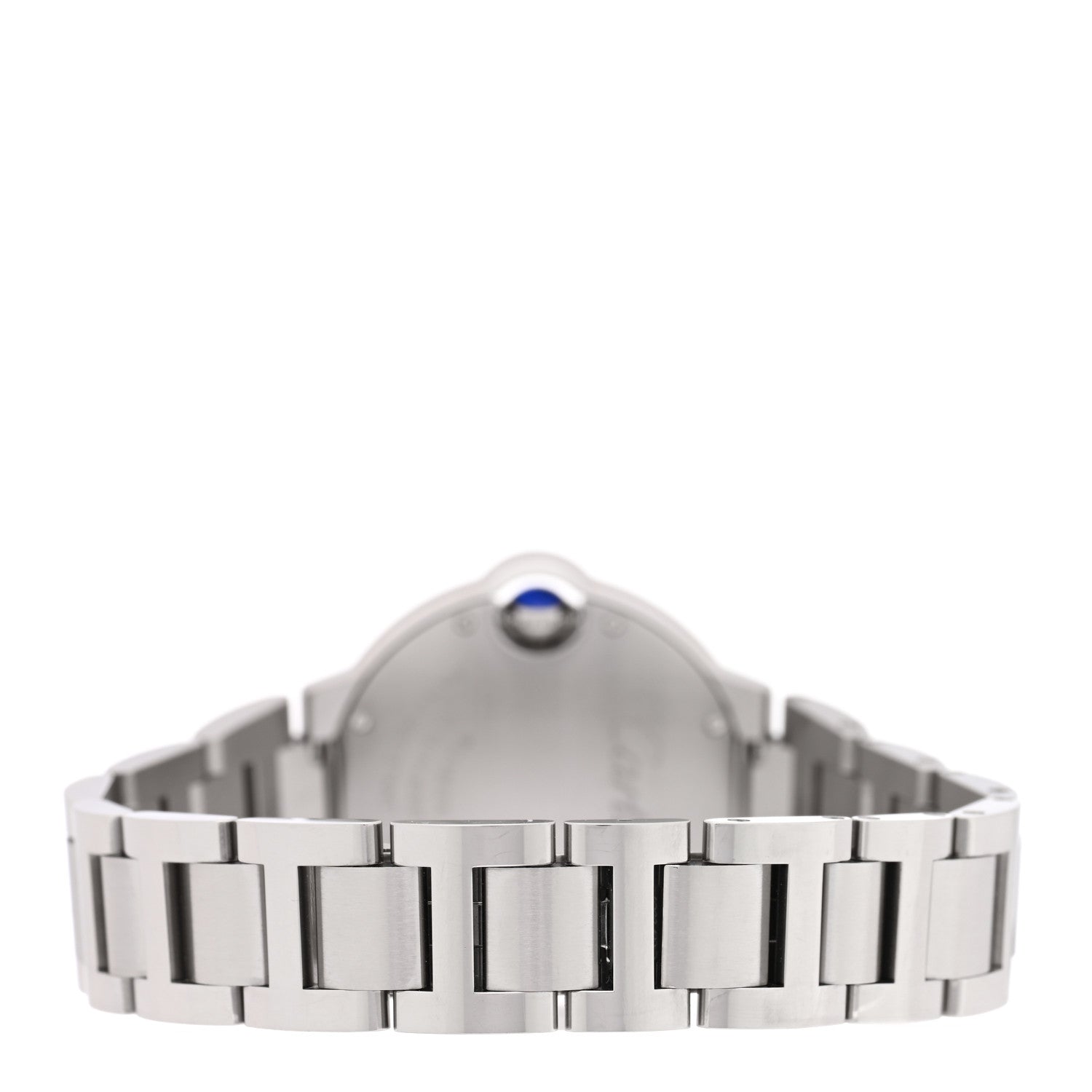 Cartier Stainless Steel Diamond 33mm Ballon Bleu De Cartier Quartz Watch 3 of 5