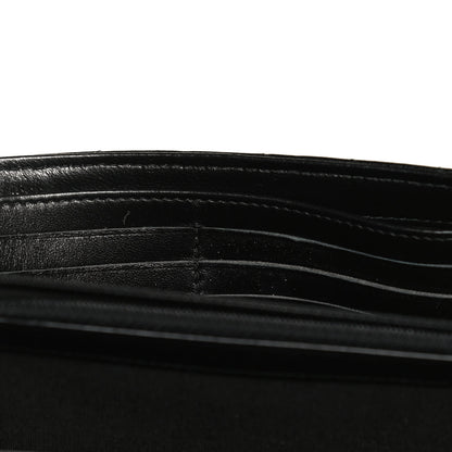 Chanel Lambskin Chevron Quilted Trendy CC Wallet On Chain WOC Black 12 of 12