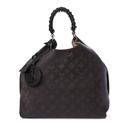Louis Vuitton Mahina Carmel Hobo Chocolate 1 of 10