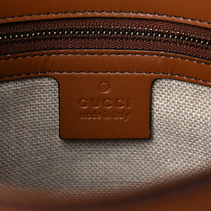Gucci Monogram Medium Lady Web Shoulder Bag Beige Cuir 6 of 23