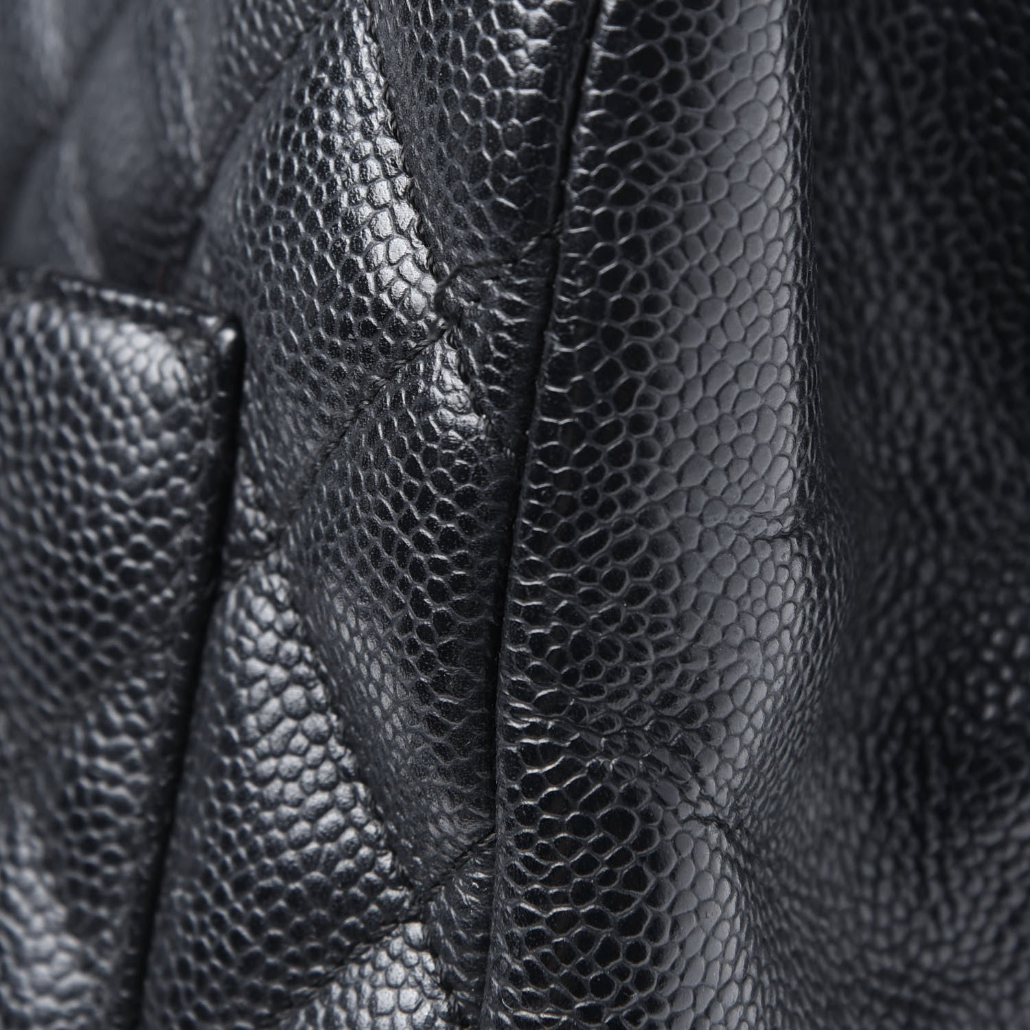 Chanel Caviar Quilted Grand Shopping Tote GST Black 21 of 28