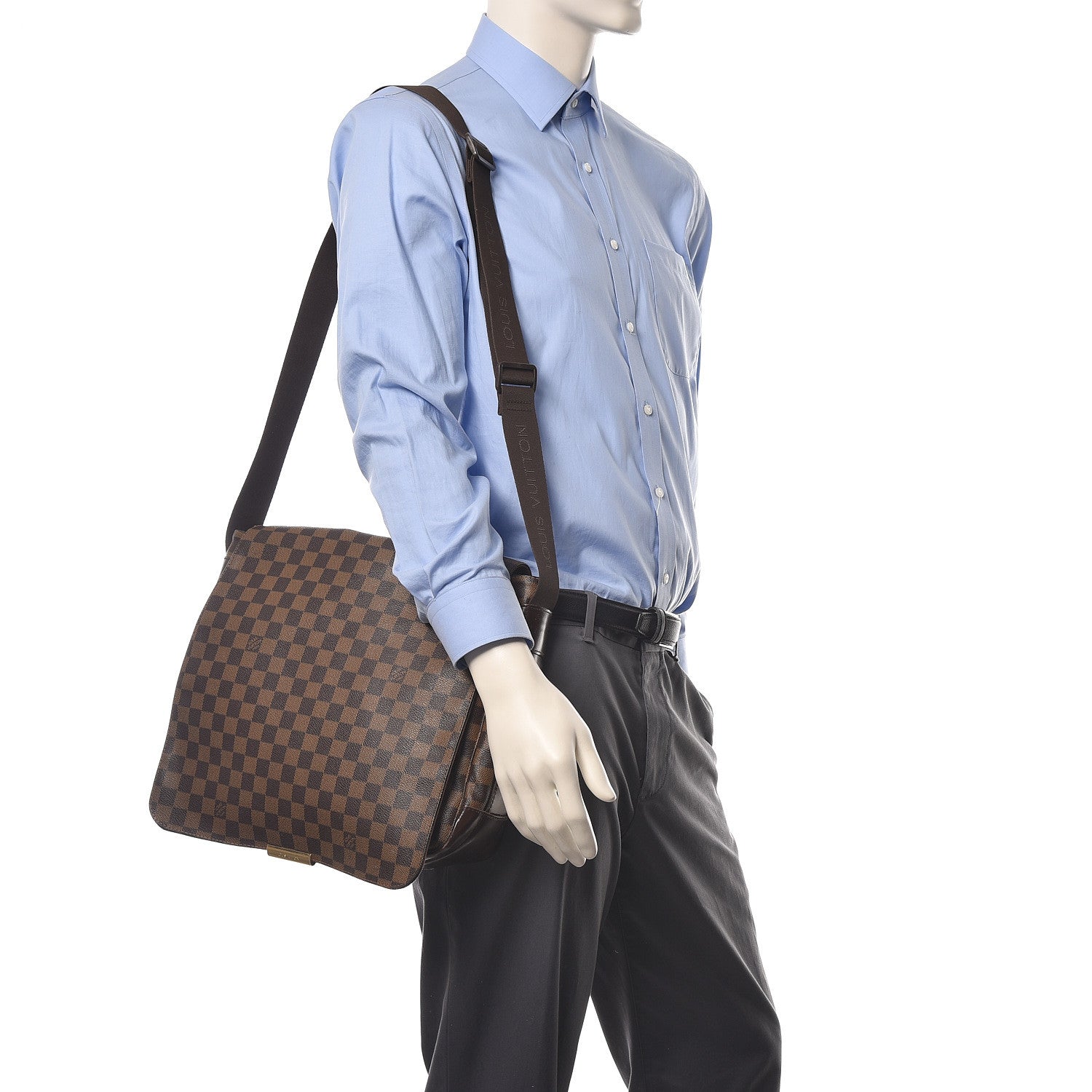 Louis Vuitton Damier Ebene Bastille Messenger 2 of 17