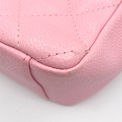 Chanel Caviar Quilted Petit Shopping Tote PST Pink 16 of 16