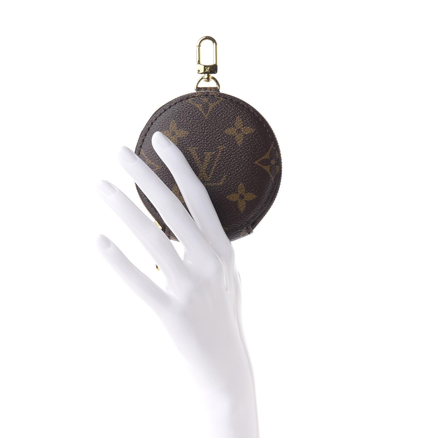 Louis Vuitton Monogram Multi Pochette Accessories Round Coin Purse 2 of 8