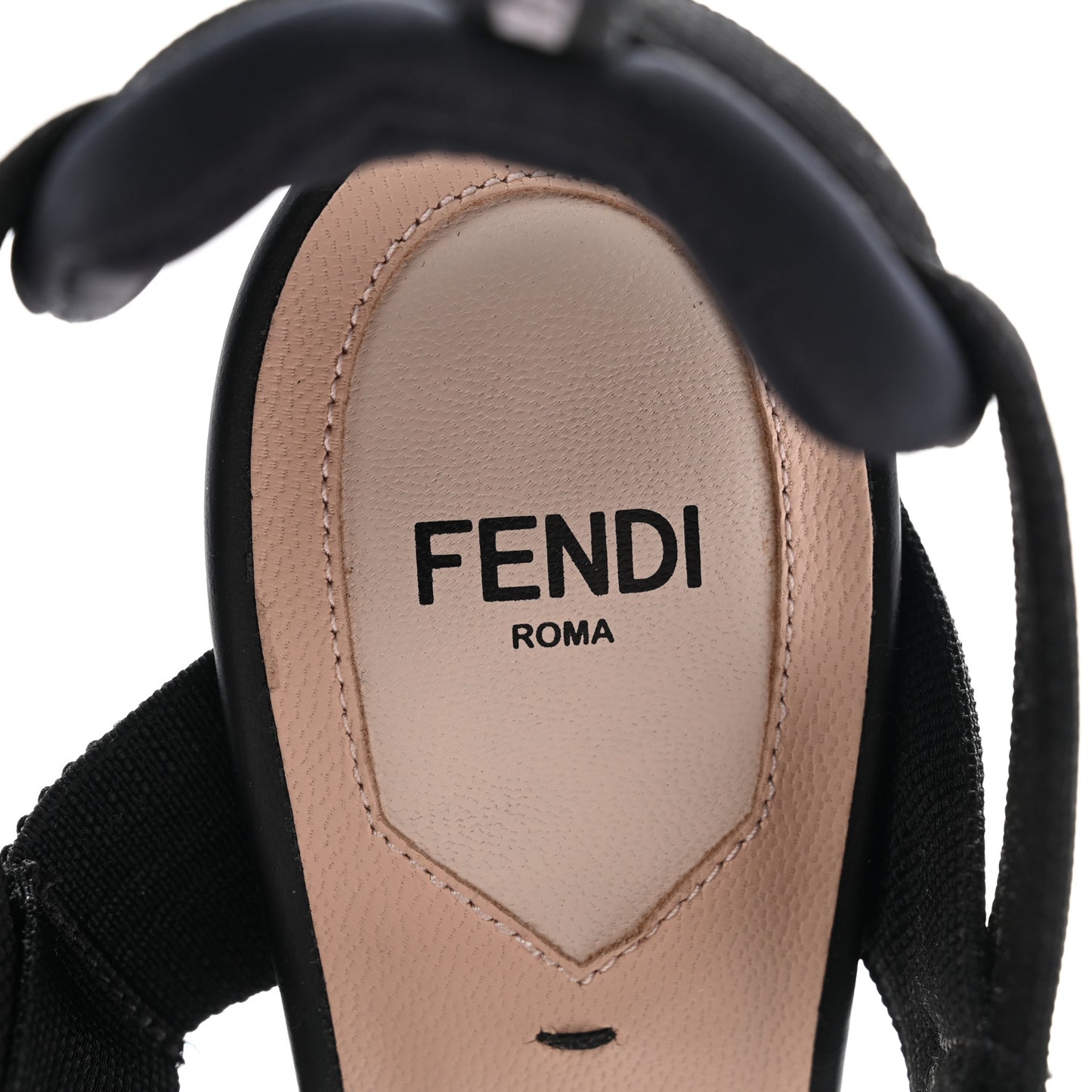 Calfskin Perforated Colibri 85mm Slingback Pumps 36 Black