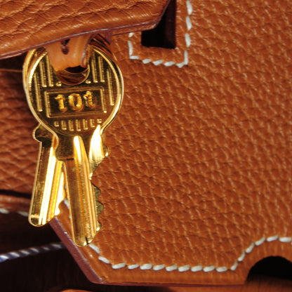 Hermes Togo Birkin 30 Gold 26 of 27