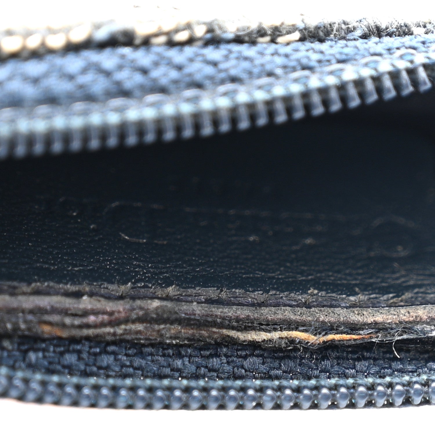 Christian Dior Monogram Saddle Coin Purse Navy 26 of 27