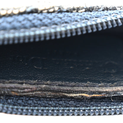 Christian Dior Monogram Saddle Coin Purse Navy 26 of 27