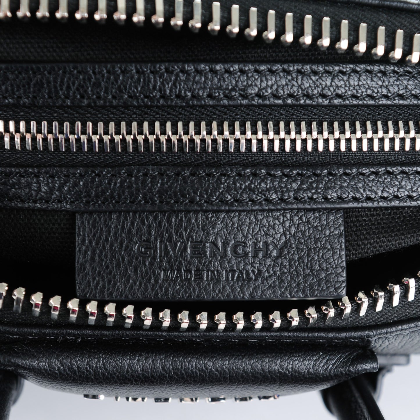 Sugar Goatskin Mini Antigona Black