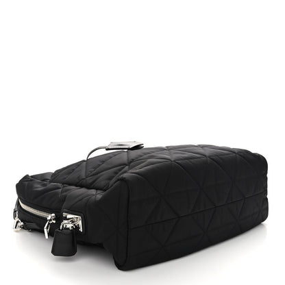 Prada Tessuto Re-Nylon Triangle Padded Travel Black 4 of 9