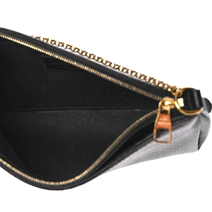 Louis Vuitton Monogram Pallas Clutch Black 5 of 8