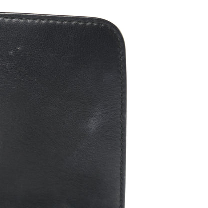 Balenciaga Pebbled Calfskin Everyday Chain Wallet Black 11 of 14