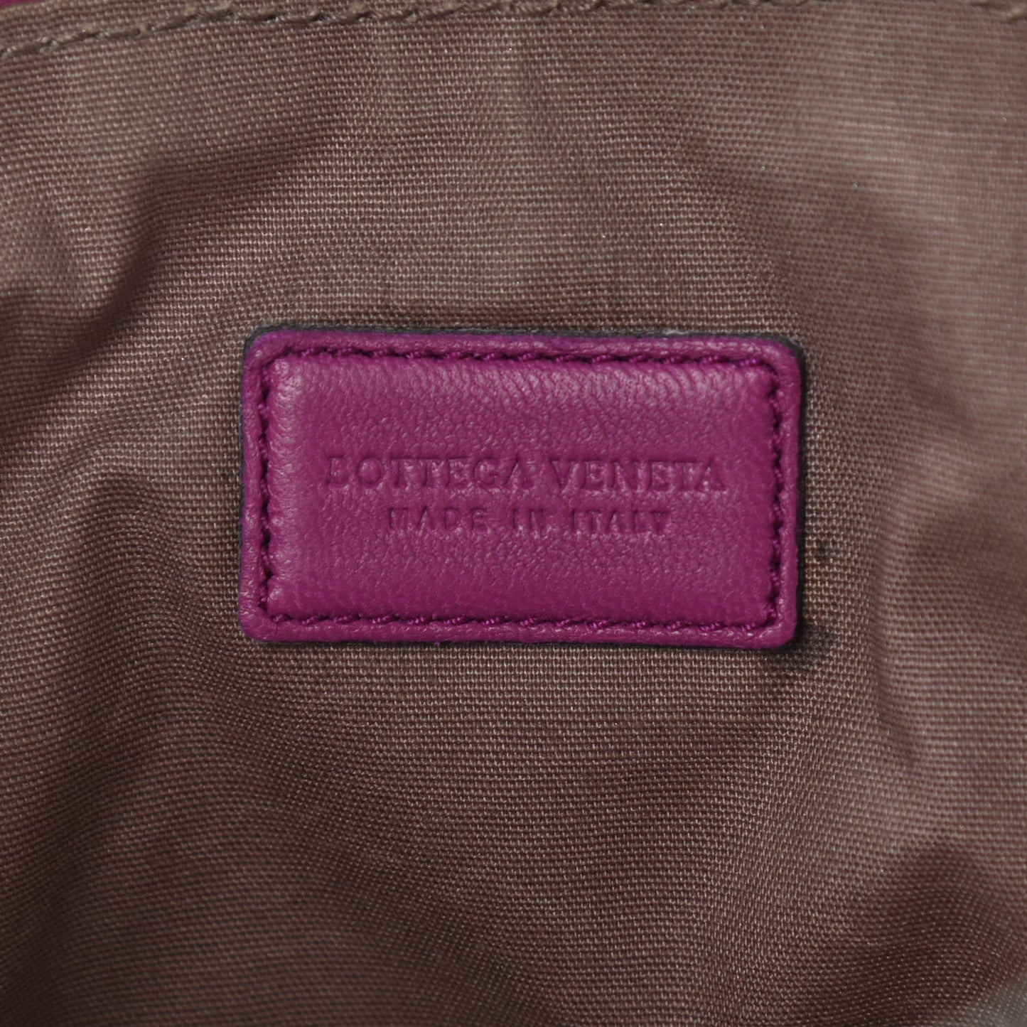 Nappa Intrecciato Sfrangiato Cosmetic Case Orchid