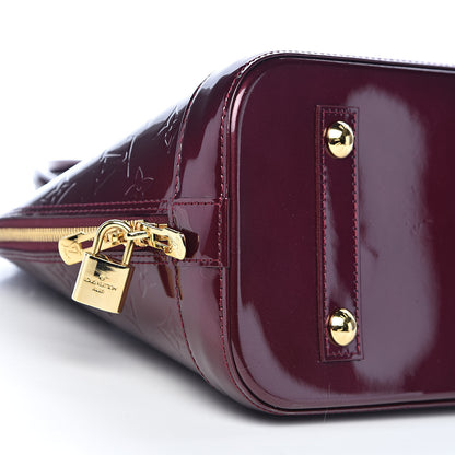 Louis Vuitton Vernis Alma PM Rouge Fauviste 7 of 10