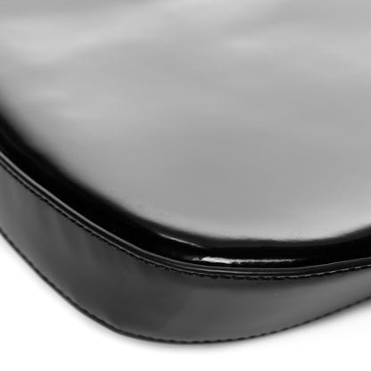 Prada Spazzolato Cleo Shoulder Bag Black 11 of 13