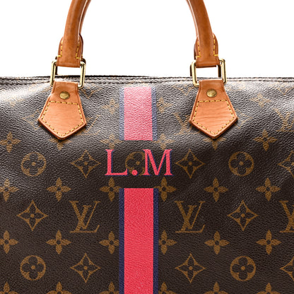 Louis Vuitton Monogram My LV Heritage Speedy 30 Fuchsia Violet 8 of 11