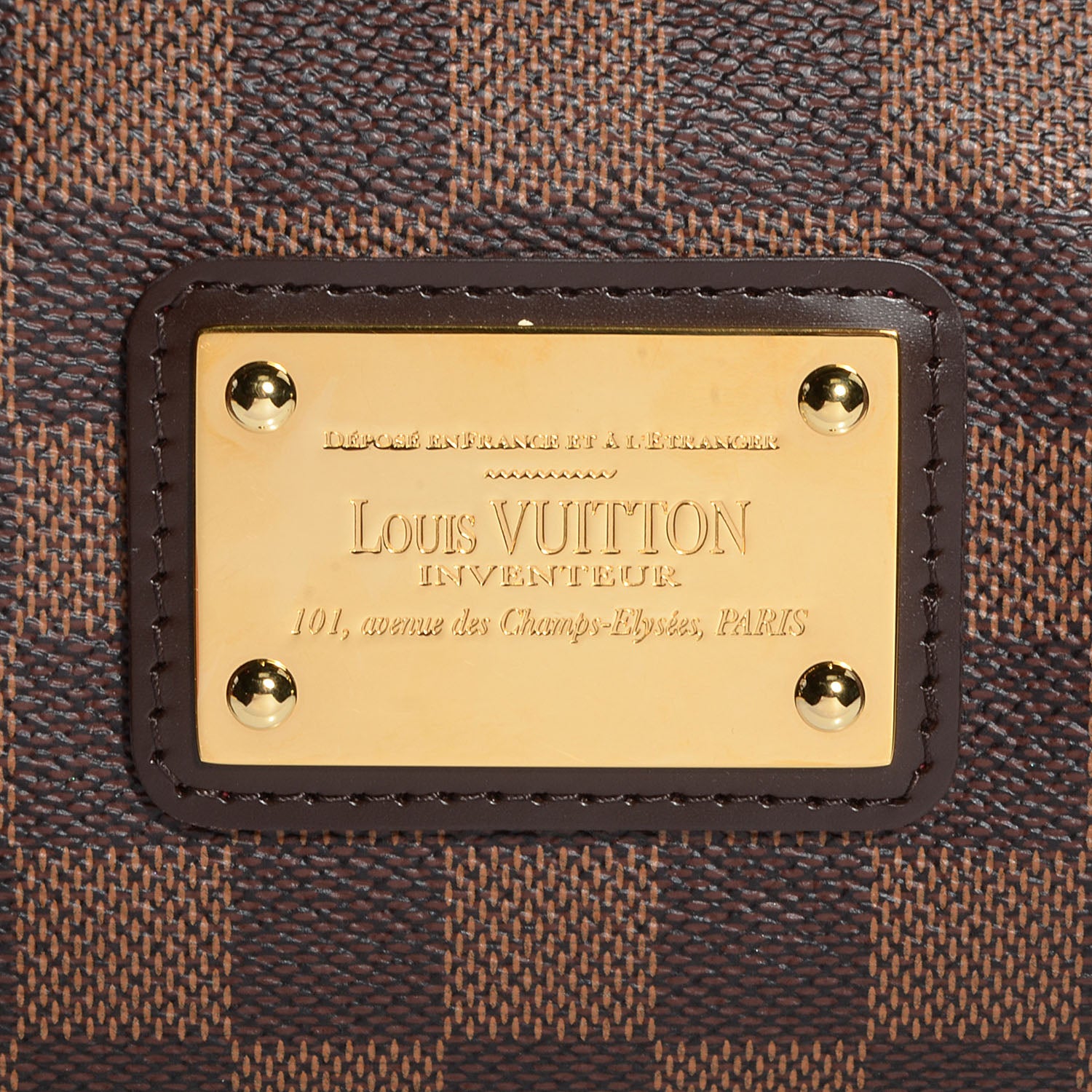 Louis Vuitton Damier Ebene Eva Clutch 8 of 8
