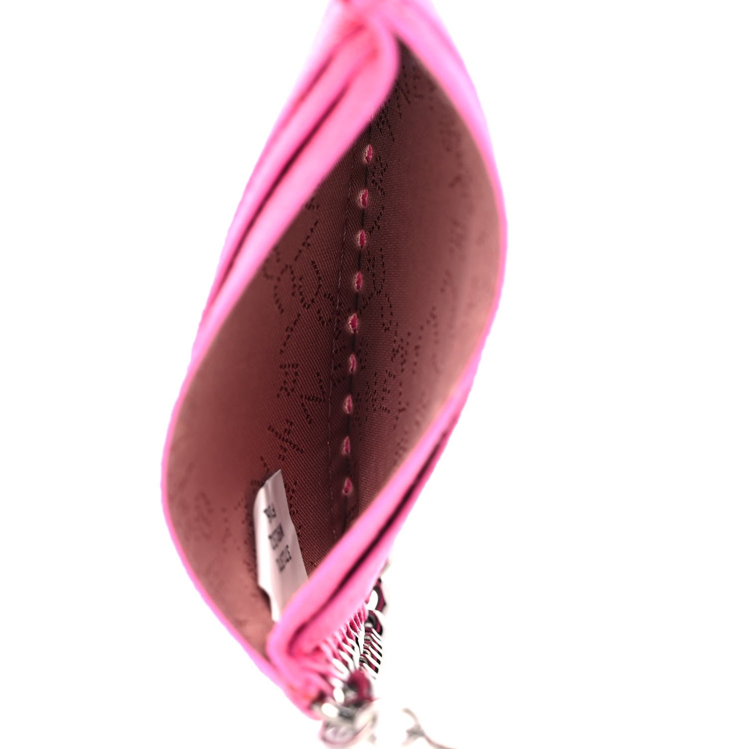 Stella McCartney Shaggy Deer Falabella Card Holder Hot Pink 5 of 8