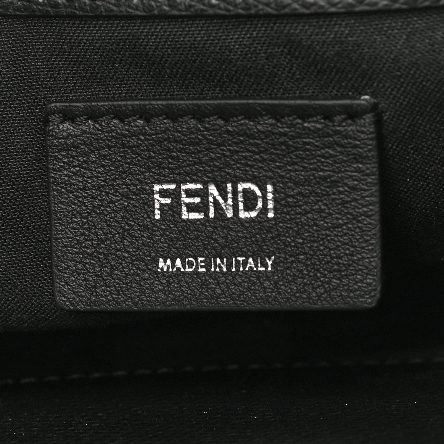 Fendi Vitello Cruise F is Fendi Wallet on Chain Black 7 of 11
