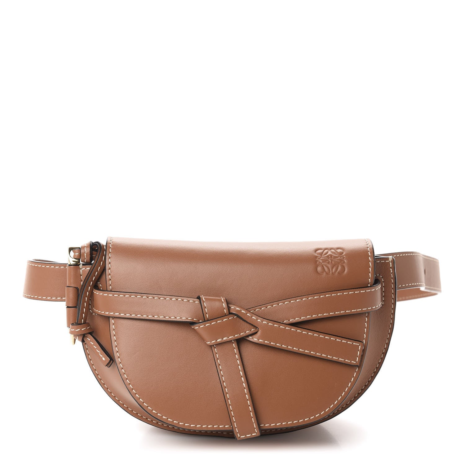 Loewe Calfskin Mini Gate Belt Bag Tan 1 of 10