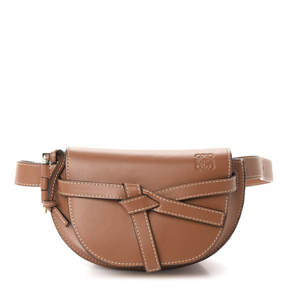 Loewe Calfskin Mini Gate Belt Bag Tan 1 of 10