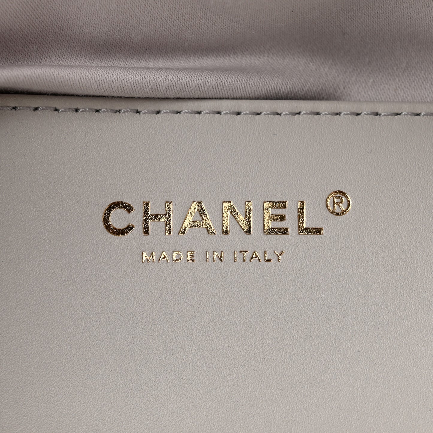 Caviar Quilted Small Chanel 25 Handbag Light Grey