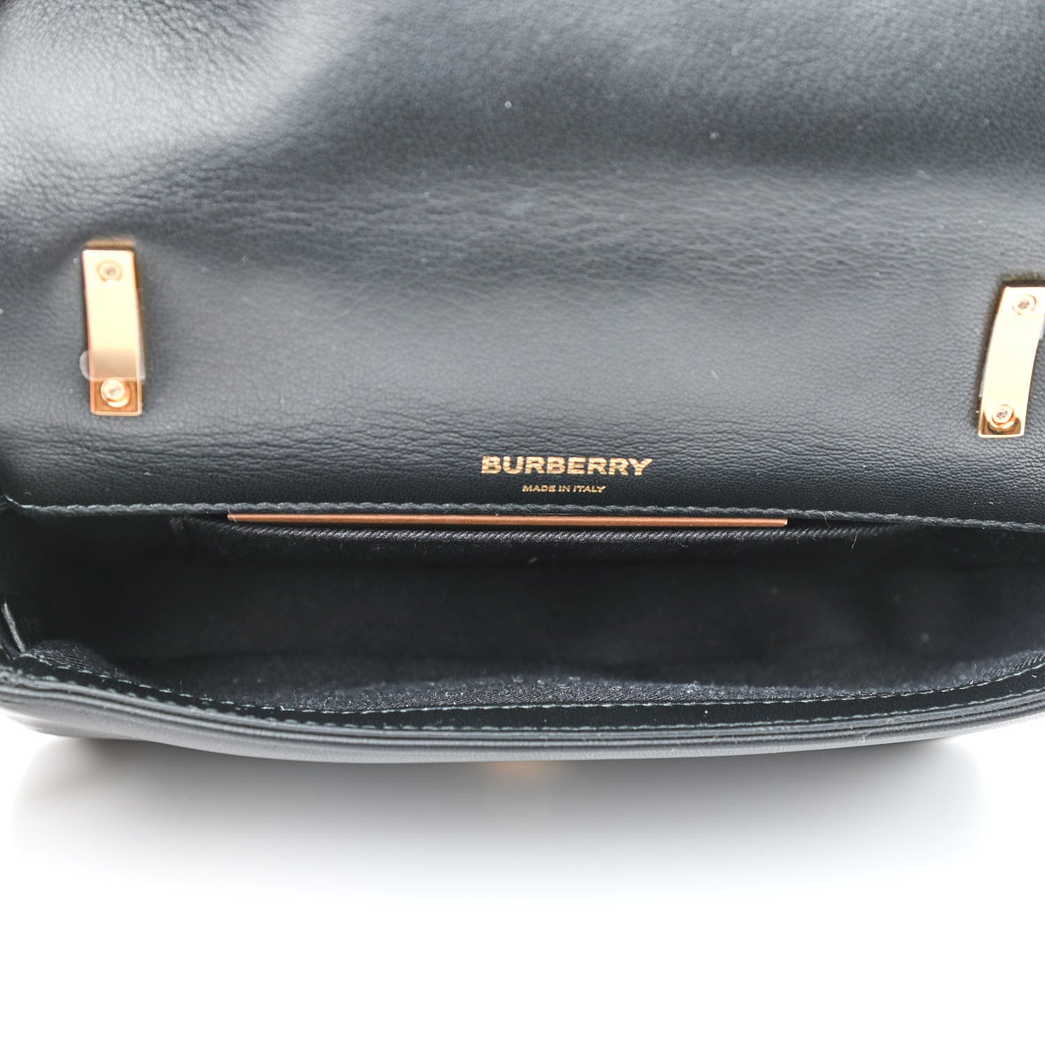 Burberry Grainy Calfskin Quilted Mini Lola Bag Black 5 of 9