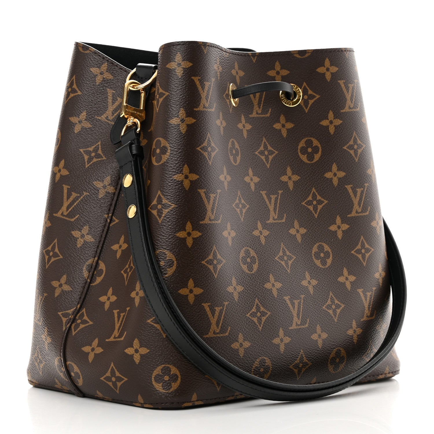 Louis Vuitton Monogram Neonoe MM Black 3 of 11