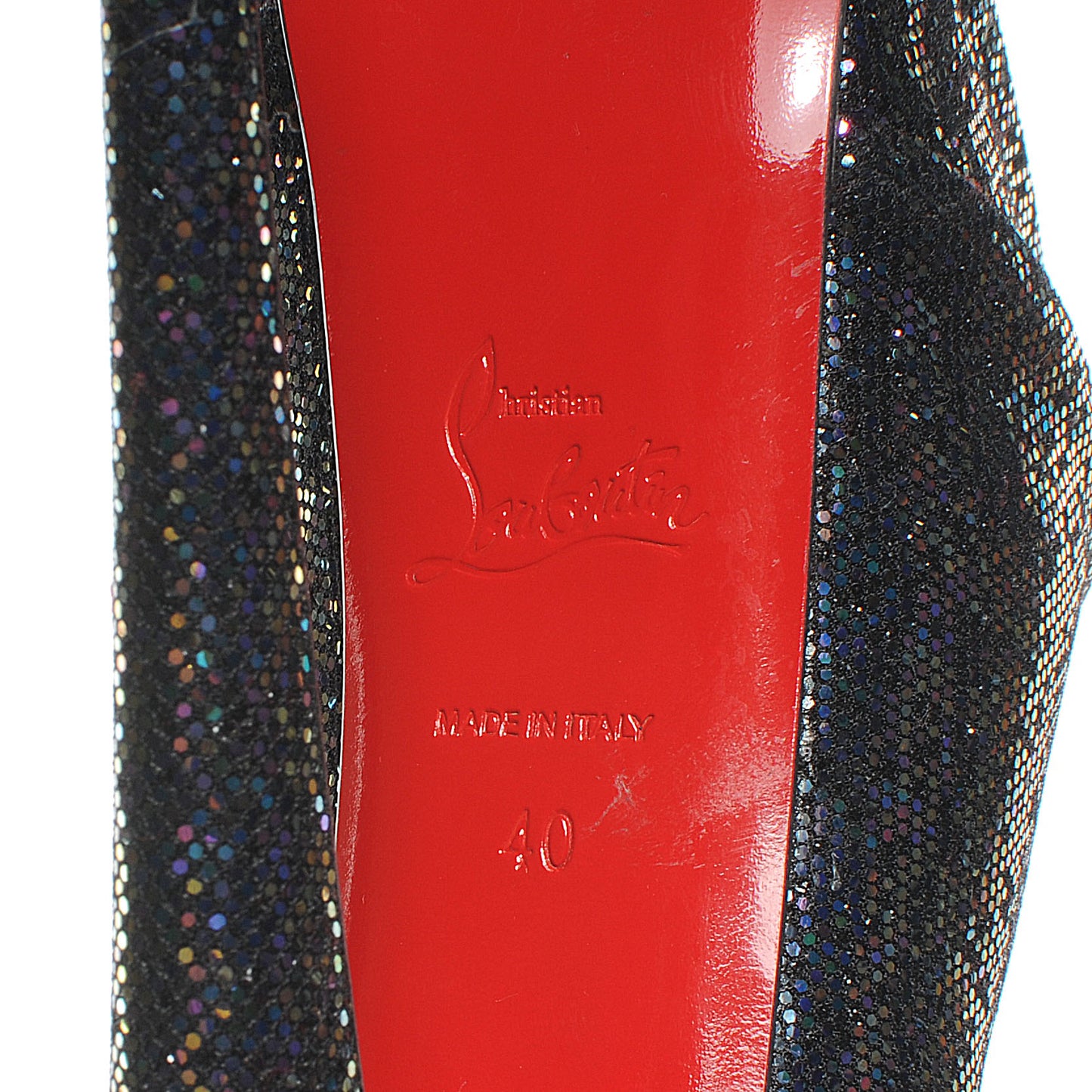 Glitter Spotlight Drapesse 160 Pumps 40 Blue Khol Black